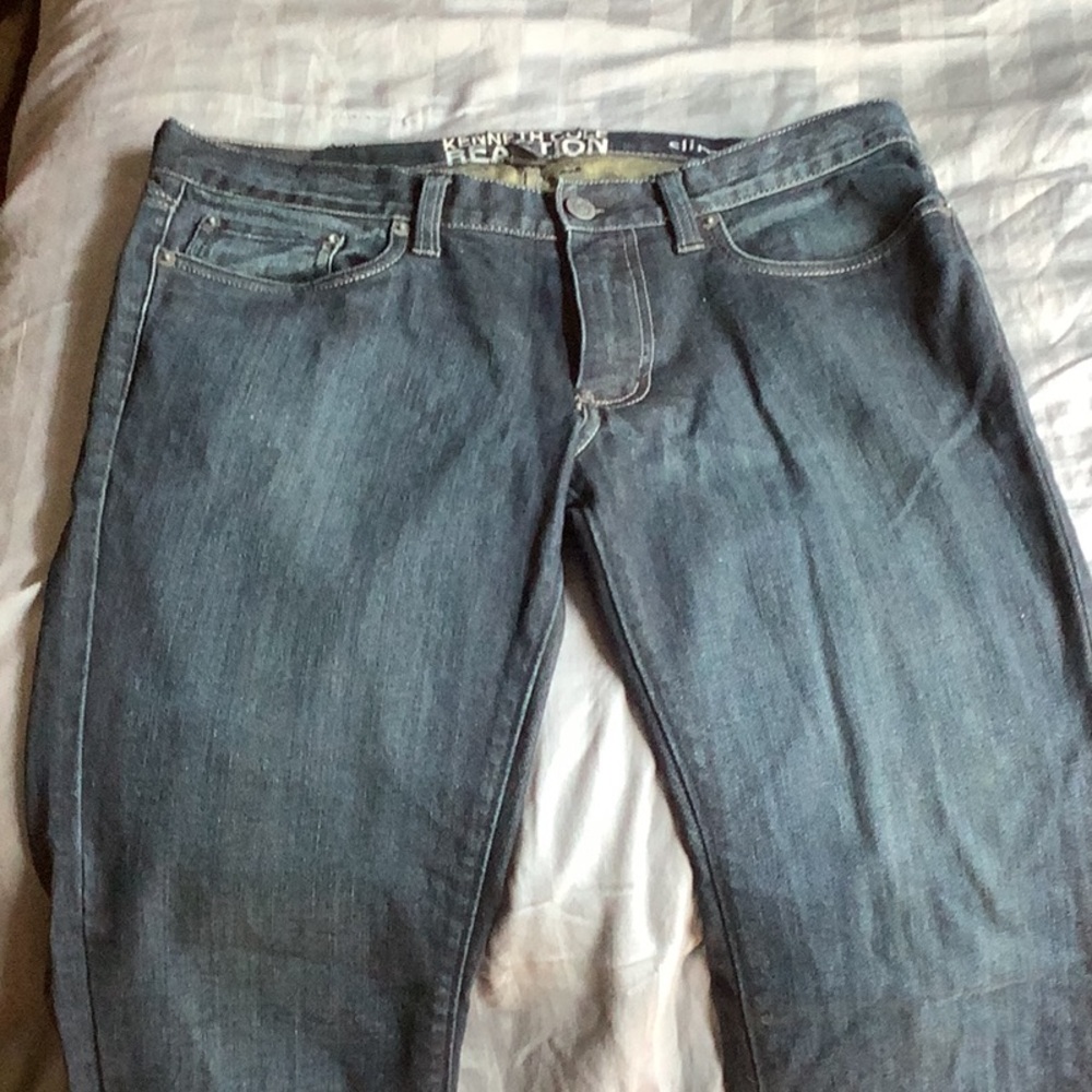 ⭐️Kenneth Cole Reaction Men’s Slim Blue Jeans Size 31X32⭐️